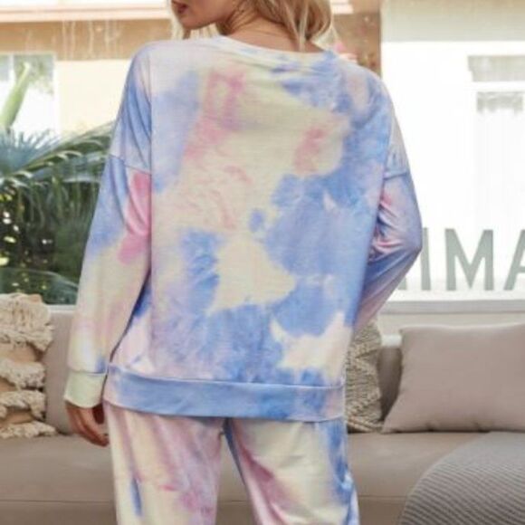 Cozy bottom Lounge Pink or Blue Tie Dye‎ - Picture 2 of 9